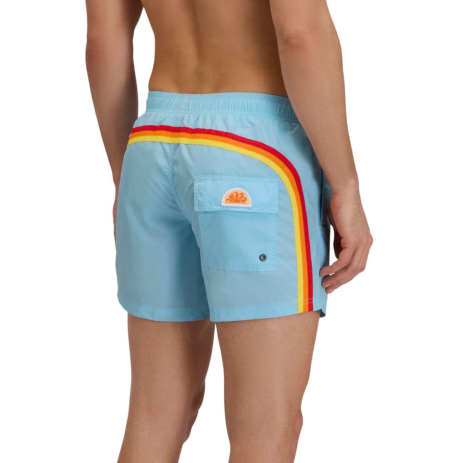 Sundek Stretch Waist Mid-length Boardshort