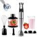 Merkloos Staafmixer Staafmixer Met Opzetstukken Mixer Voor Soepen En Smoothies Kleur Zwart Voor Keuken