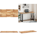 VIDAXL Acacia Wood Countertop 140x60x2cm - Oil Finish - Bathroom Vanity Top