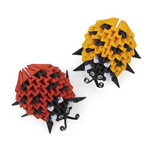 Origami 3D 501835 - 3D Origami lieveheersbeestje - 180 delen - vanaf 8 jaar