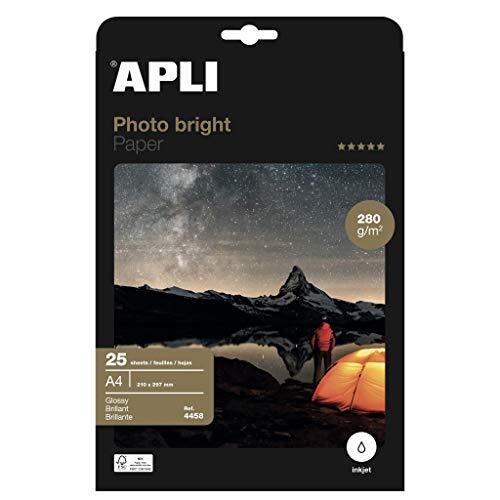 Agipa 4458 fotopapier bright PRO, DIN A4, 280 g/m², hoogglanzend
