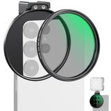 NEEWER 67 mm CPL-filter voor telefoons met koude schoenclip, HD circulaire polarisatiefilter, lensfilteraccessoires met verstelbare polarisatie, compatibel met Android Samsung S26 Ultra iPhone 17 Pro