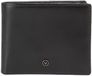VALENTINO Leren kaarthoes Courage Card Case Nero zwart