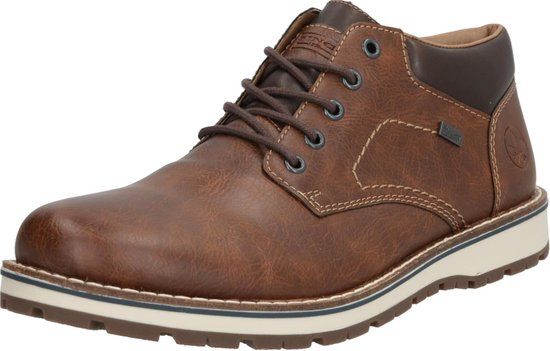 Rieker veterschoen Bruin maat 40 - Heren - Kunststof - Casual schoenen