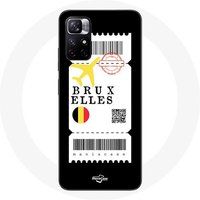 Maniacase Hardcase Redmi Note 11 5G Vliegticket Brussel België