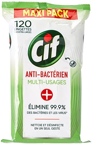 CIF Multifunctionele reinigingsdoekjes - Antibacterieel - 1 x 120