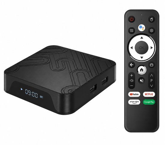 TibaGoods Mediaplayer G7 Pro Android TV Box 4K HDR