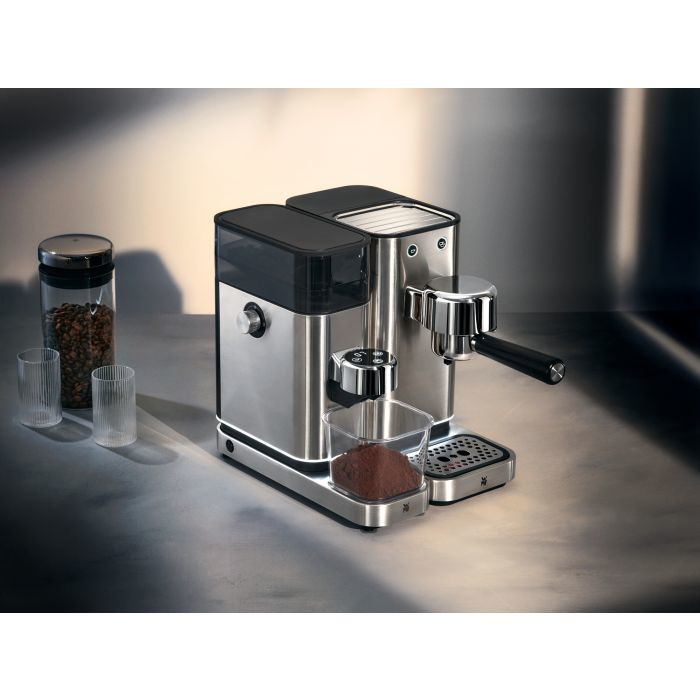 WMF Lumero Espresso Koffiemolen - Roestvrij Staal - 150W - Instelbare Maalgraad