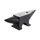 VEVOR Smid Aambeeld, 60kg Enkele Hoorn Aambeeld, 67cm Leng Aambeeld Gereedschap, Hoge Hardheid Gietijzer Gesmeed Staal Smid Forge Aambeeld Tool, Stalen Aambeeld Smid met Groot Aanrecht Stabiele Basis