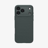 Spigen iPhone 17 Pro Max hoesje Liquid Air Case – Abyss Green