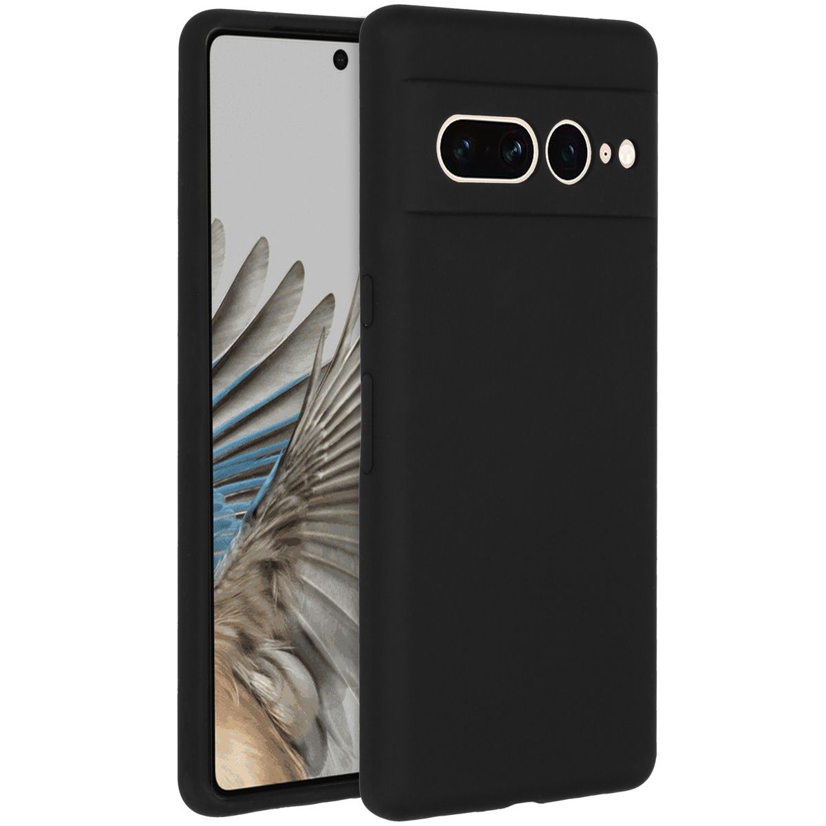 Accezz Liquid Silicone Backcover Google Pixel 7 Pro - Black