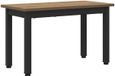 vidaXL Artisanaal eiken salontafel 60 x 30 x 36 cm bewerkt hout