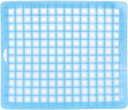 Tapis d'évier générique - bleu - 25 x 29 cm