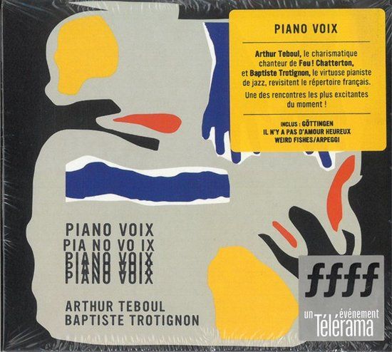 Piano Arthur Teboul & Baptiste Trotignon - Piano Voix (2 LP)