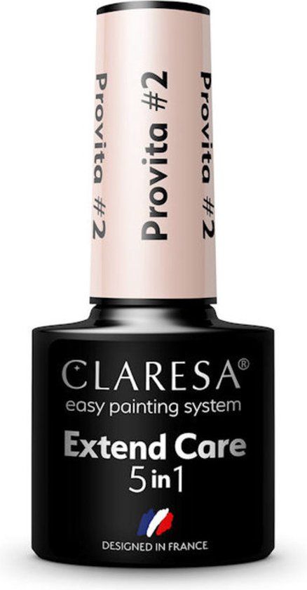 Claresa Extend Care 5in1 Provita #2 - Gel Nagellak - 5g