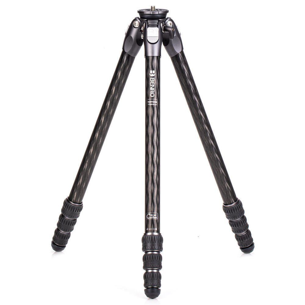 Benro Tortoise Carbon Statief TTOR24CLV met leveling base