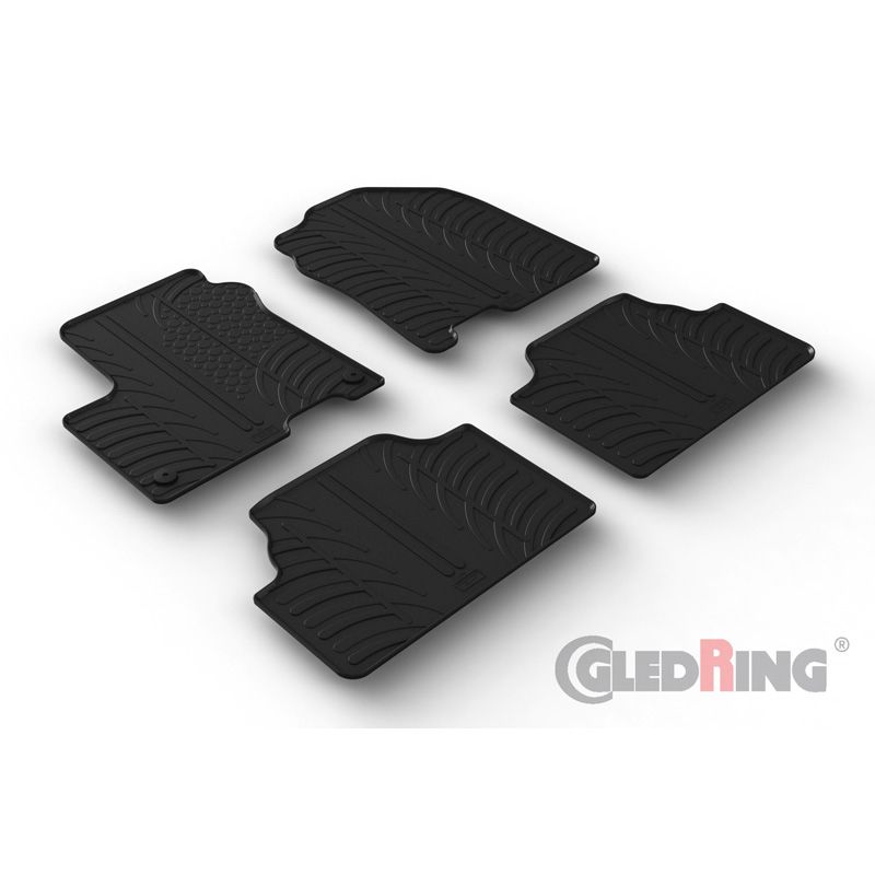 Rubbermatten passend voor Hyundai Kona EV 4/2018