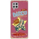 Samsung Galaxy A42 5G Retro disco bedrukt siliconen hoesje