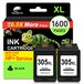 HP 305XL Cartouches d'encre, Pack de 2, Noir