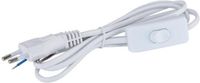BES LED Voedingskabel met Schakelaar - Aigi Entim - 1.5 Meter - Wit