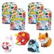 Craze SPLASHERS 4-pack waterspuitdieren voor kinderen, baddieren, 16 verschillende spuitdieren om te verzamelen, 4 stuks badspeelgoed