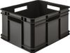 Keeeper Opbergdoos, Eco Plastic (PP), 43x35x24 cm, 28 l, grijs
