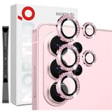 Northjo Ensemble de protecteurs d'objectif avec strass Samsung Galaxy S26 Ultra - Rose