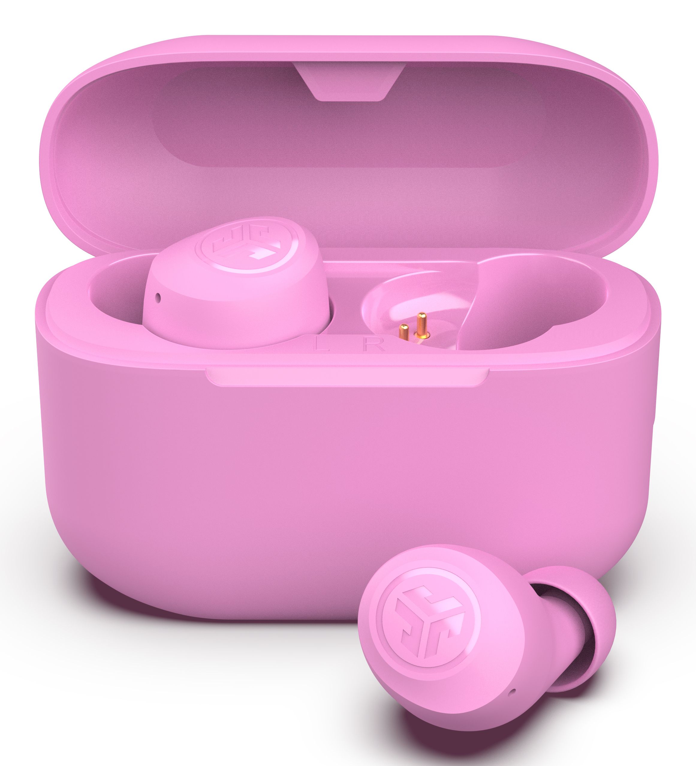 JLab Go Air Pop - True Wireless Earbuds - Bluetooth 5.1 - Pink