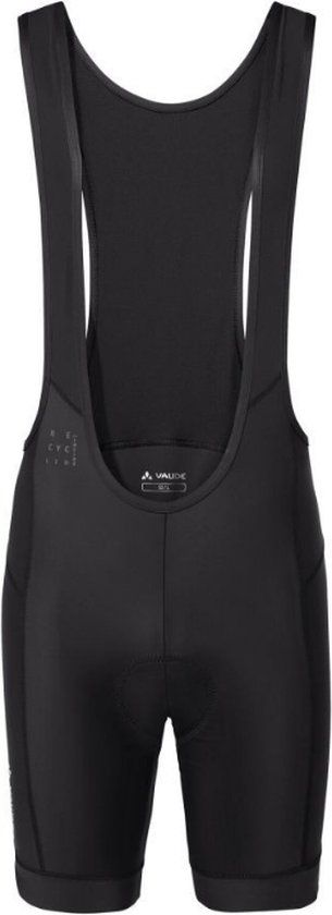 Vaude Posta Bib Tights fietsbroek kort zwart heren - Maat L