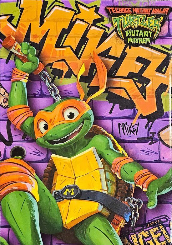 Playmates - TMNT - Mutant Mayhem - Michelangelo 7" Action Figure