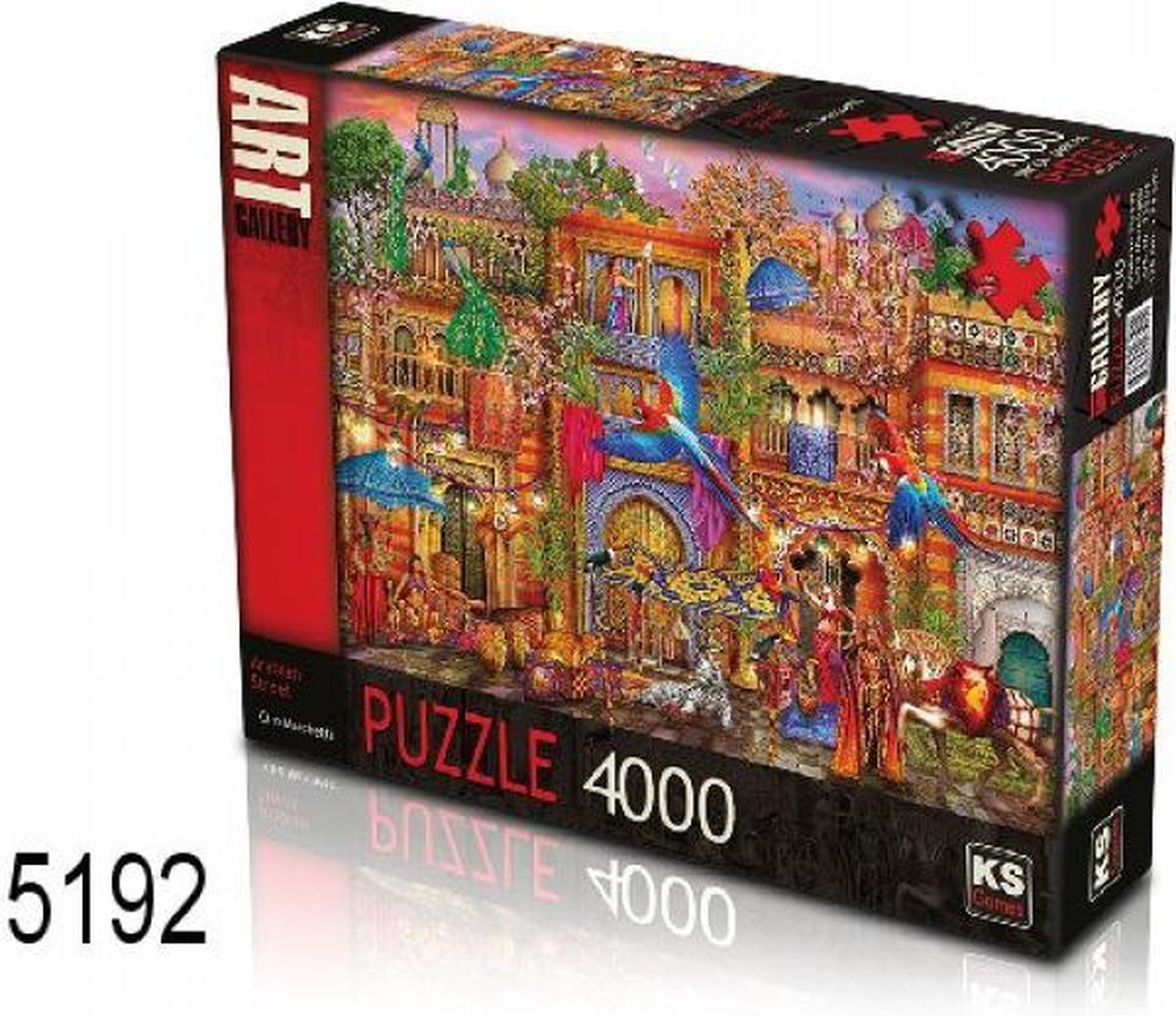 KS Games legpuzzel, Arabian street, 4000 stukjes