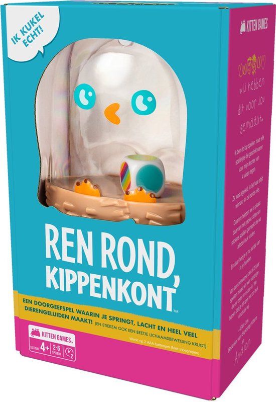 Exploding Kittens Ren rond, kippenkont! Kaartspel