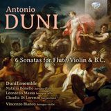 Brilliant Classics Duniensemble & Natalia Bonello - Duni: 6 Sonatas For Flute/Violin & B.C. (CD)