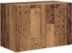vidaXL TV-wandkast antiek hout, 59,5 x 31 x 40 cm