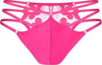 Hunkemöller Brazilian Beatrice Roze Gebloemd