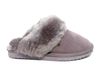 Warmbat Flurry Vrouwen Sloffen - Grijs/Paars - Maat 37