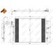 NRF Condenseur, Climatisation 350217 Land Rover Jrb500040 Jrb500130 Lr018403