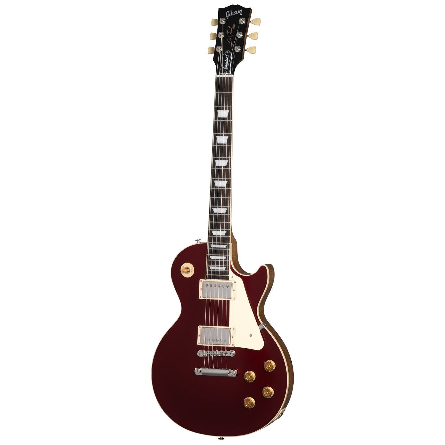 Gibson Original Collection Les Paul Standard 50s Plain Top Sparkling Burgundy Electric Guitar with Case