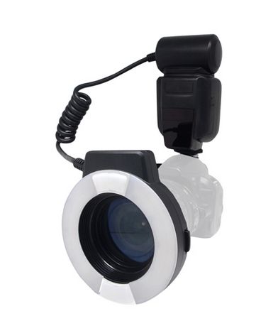 Mcoplus 14EXT-N Compact Camera Flash for Nikon - Black/Silver