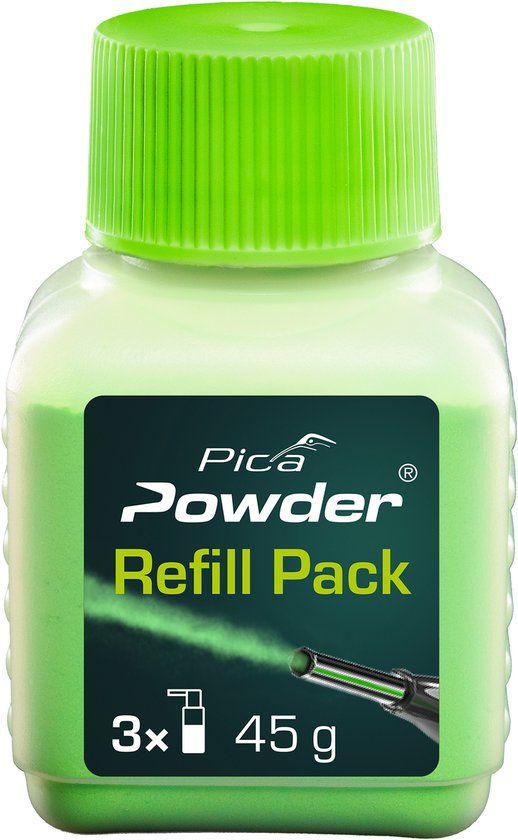 Pica Powder Spraymarker Navulling - Groen