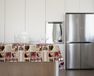 Gemitex Traditioneel tafelkleed, pluche, gewaxt, waterdicht en vuilafstotend, decor 4142 shabby chic, rood, 140 x 240 cm