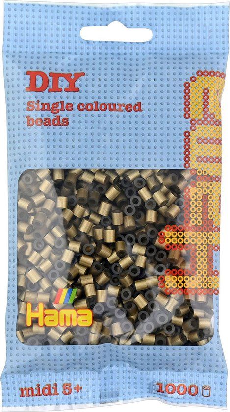 Hama Strijkkralen Brons '1000 Stuks'