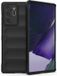 Techsuit Magic Shield Silicone Back Cover hoesje pour Samsung Galaxy Note 20 Ultra - Noir