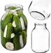 KADAX Glazen pot TO3000 3L Transparant