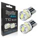 Superlite Set met 2 lampen T10 met 18 leds uit de blauwe serie, Canbus-technologie en kleurtemperatuur van 6500 K, ideaal voor auto en vrachtwagen