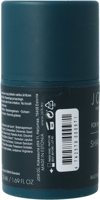 Joik Organics Men shaving cream 50 Milliliter