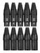 Pronomic XFXMPLUG Black XLR Stekker female/male - 2x 5er Pack, 2x 5 Stuks