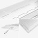 HOFTRONIC™ LED Paneel - 30x120 cm - 36 Watt - 4860lm (135lm/W) - 3000K warm wit - Incl. opbouwframe - Flikkervrij - UGR22 - 5 jaar garantie
