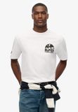 Superdry Oversized Record Label T-shirt Heren L
