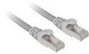 Sharkoon câble patch SFTP, RJ-45, avec câble en cuivre Cat.7a (gris, 2 mètres)